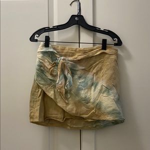 Free People Ann Reed Tie-Dye Skirt